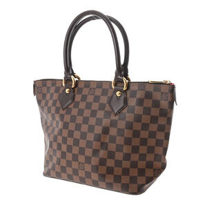 Louis Vuitton Brown Canvas Saleya Damier Handbag